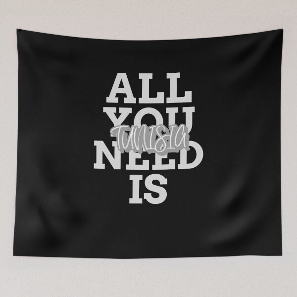 Item preview, ALL YOU NEED IS TUNISIA STYLISH DESIGN designed and sold by ArabCorner.