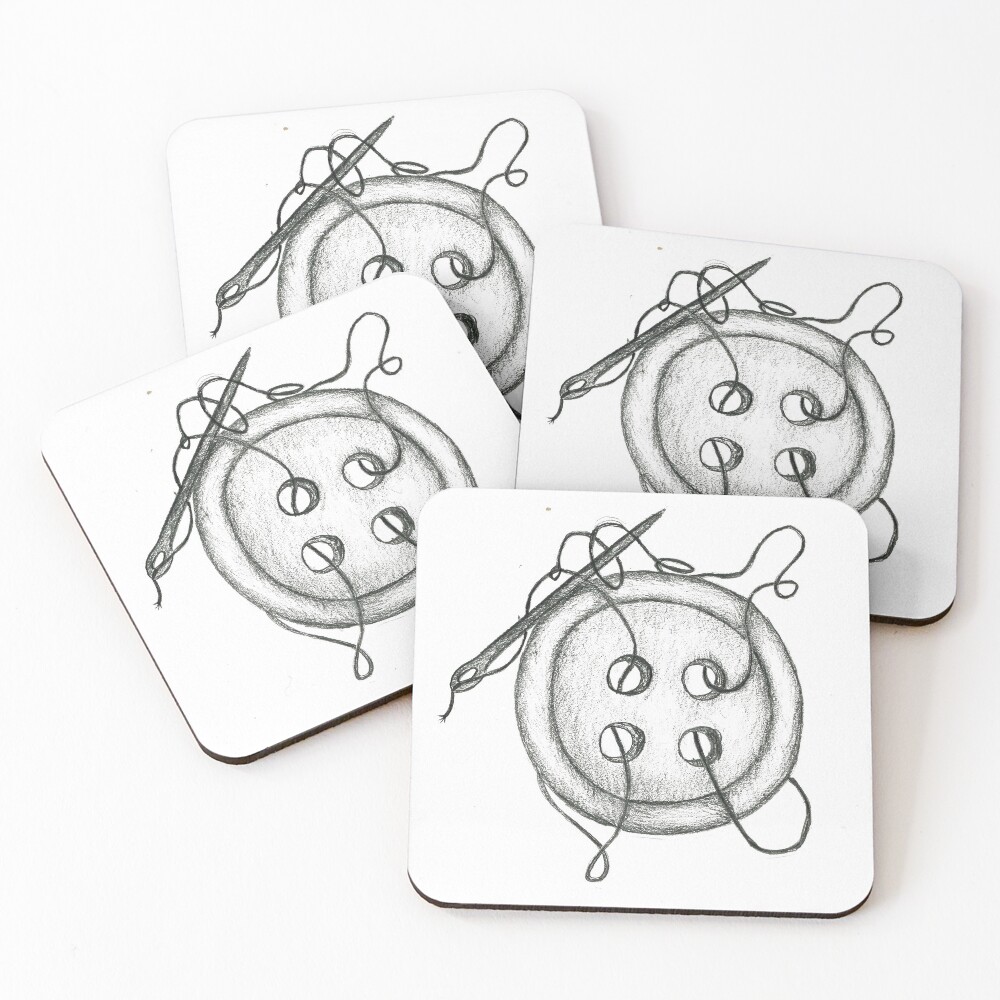 Item preview, Coasters (Set of 4) designed and sold by sponged.