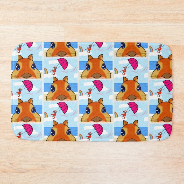 Item preview, A fox is preparing to come  down in a parachute designed and sold by Shirley cute art .