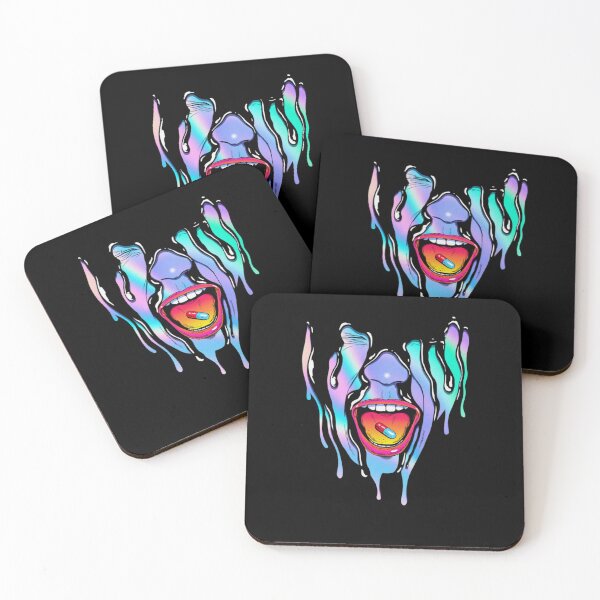 Item preview, Drugs Make Your Face Melt (psychedelic art) designed and sold by MRocco.