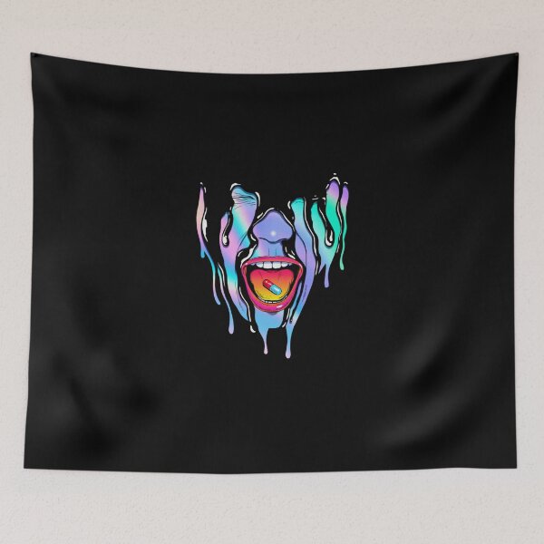 Item preview, Drugs Make Your Face Melt (psychedelic art) designed and sold by MRocco.