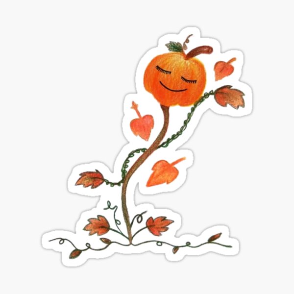 Sassy Pumpkin Sticker