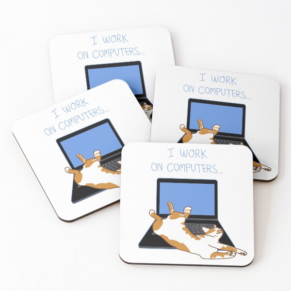 Item preview, Ginger cat sleep in funny pose on computer. designed and sold by hadkhanong.