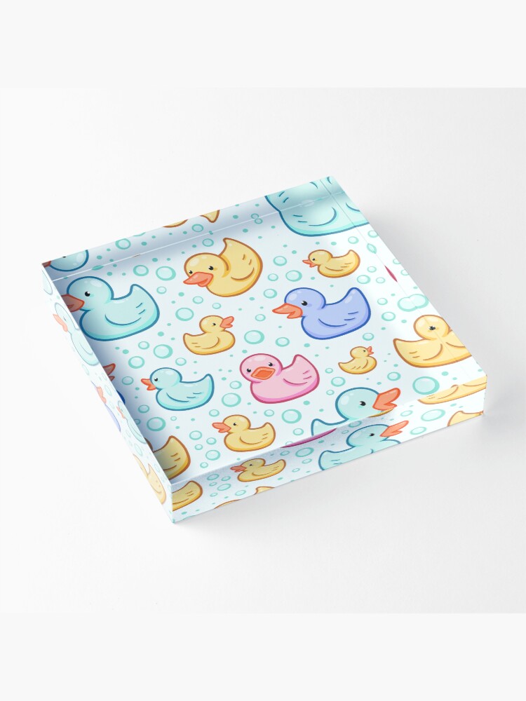 Alternate view of Rubber Duckie Acrylic Block