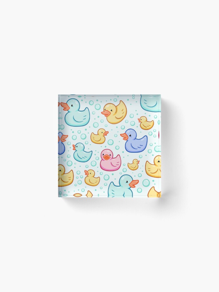 Alternate view of Rubber Duckie Acrylic Block