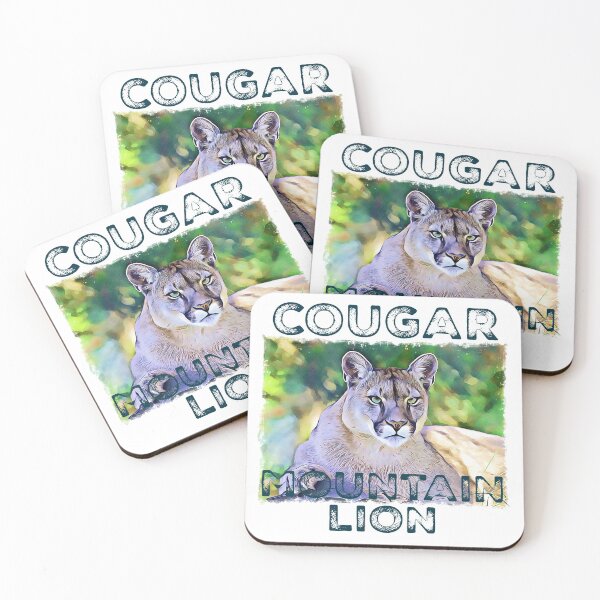Item preview, Cougar - Mountain Lion designed and sold by csoDesign.