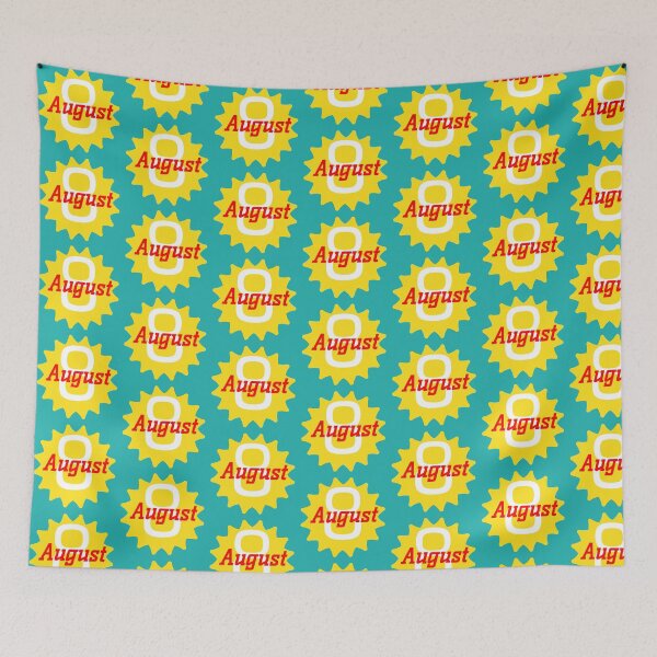 Item preview, august month number 8 designed and sold by sialharbi.