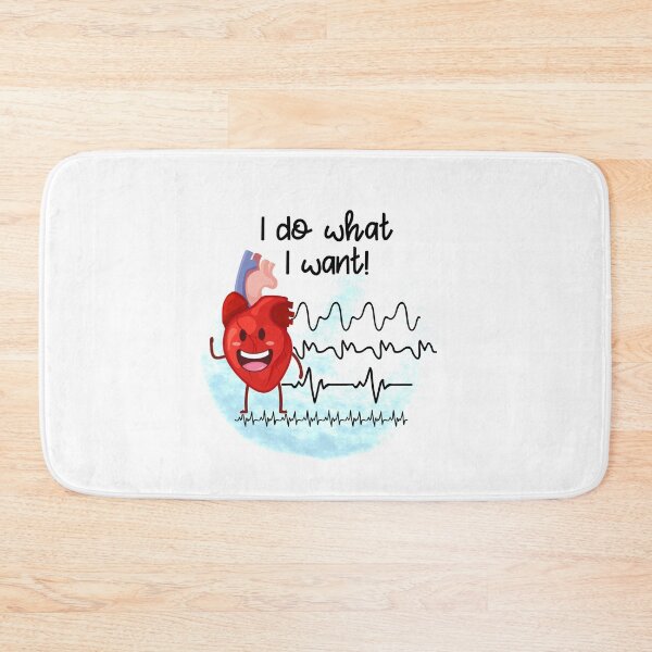 Item preview, I Do What I Want Funny Kawaii Human Heart designed and sold by me2atee.