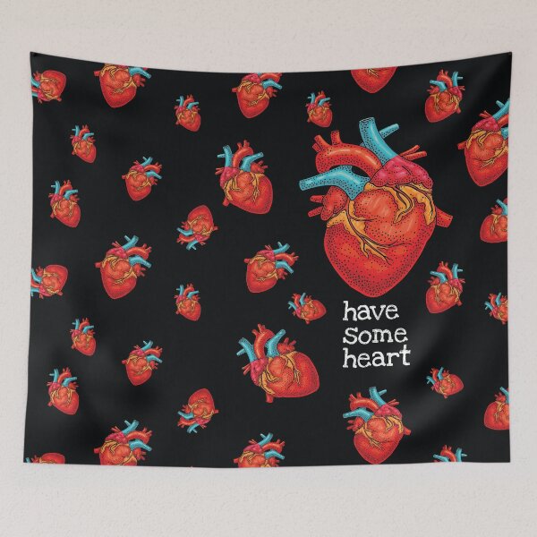 Item preview, HAVE A SOME HEART BLACK designed and sold by sidekickfun.
