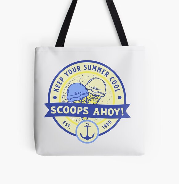 "scoops ahoy retro sailor icecream tshirt/ 80s Retro/Stranger things