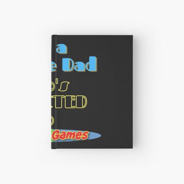 Cool Games Hardcover Journals Redbubble - cog muerto roblox