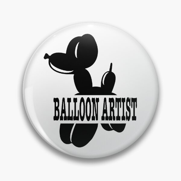 Item preview, BALLOON ARTIST (BLACK LOGO) designed and sold by jlomagic.