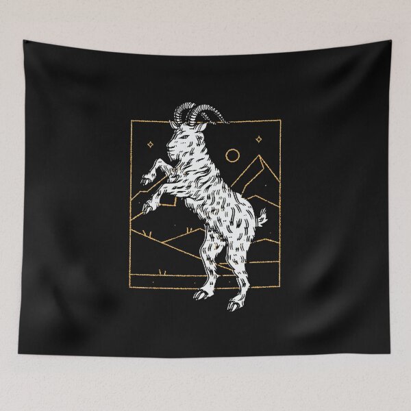 Item preview, Capricorn, mountains designed and sold by DerSenat.