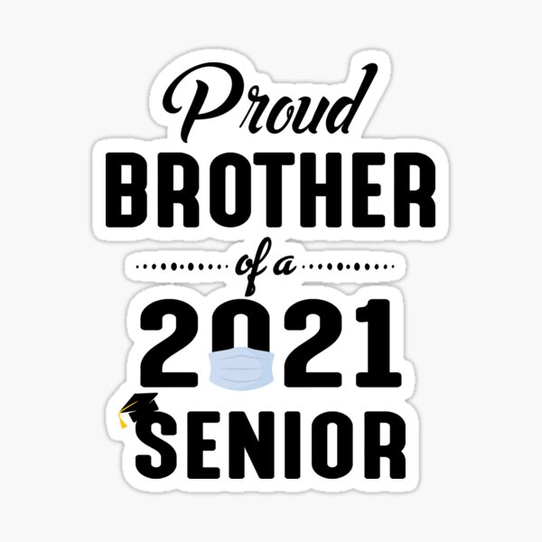 Download Proud Mom Of A 2021 Senior Stickers | Redbubble
