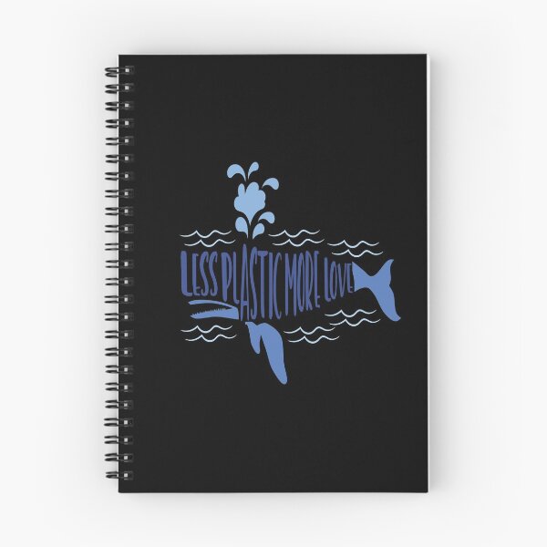 Item preview, Less Plastic More Love-save the whales' design gift idea for men women or kids designed and sold by BRtisticDesigns.