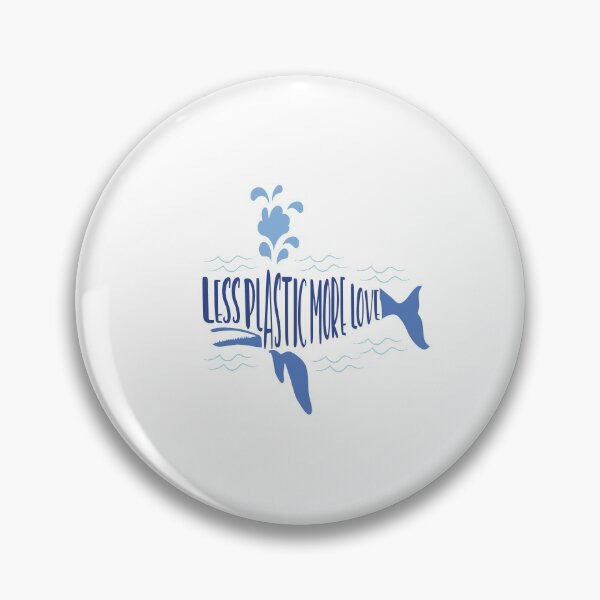 Item preview, Less Plastic More Love-save the whales' design gift idea for men women or kids designed and sold by BRtisticDesigns.