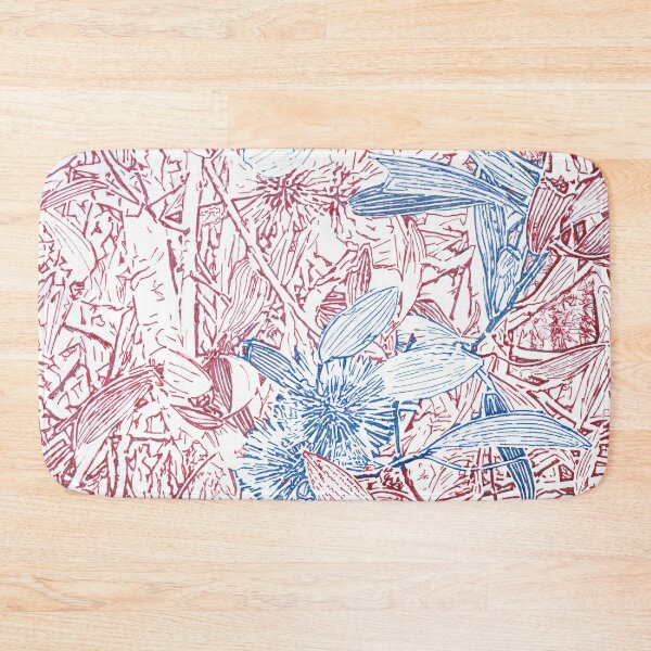 Item preview, Hakea, Red and Blue designed and sold by TripodDogShop.