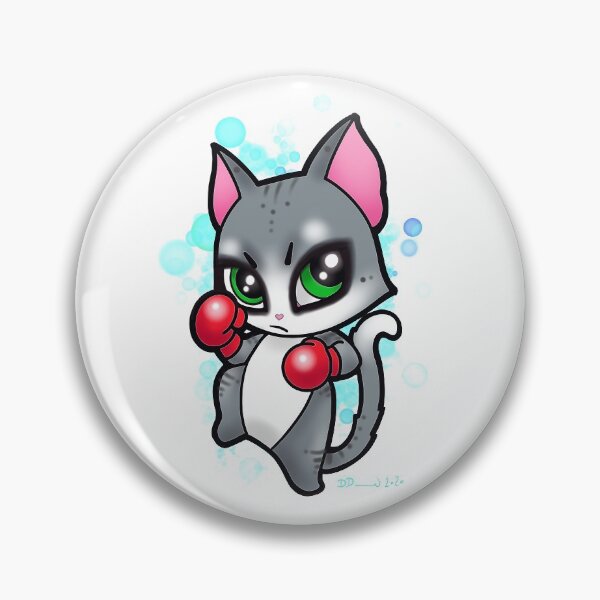 Item preview, Kickboxin' Kitty designed and sold by MetroInk.