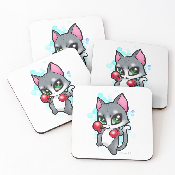 Item preview, Kickboxin' Kitty designed and sold by MetroInk.