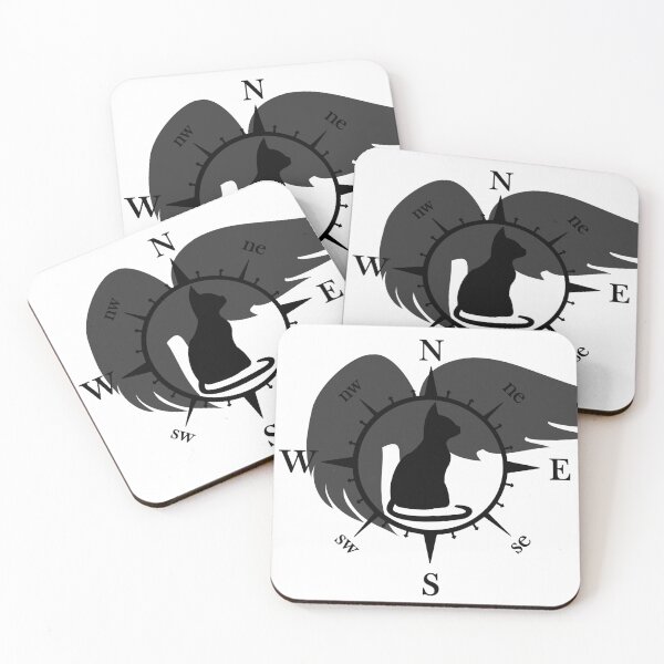 Item preview, Winged Cat Compass designed and sold by Depic Spirit.