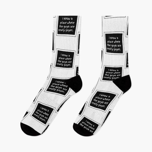 Item preview, I Know A Place Where The Guys Are Really Gayer designed and sold by somebasic.