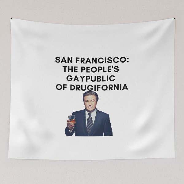 Item preview, 30 Rock - Jack Donaghy - San Francisco: The People's Gaypublic of Drugifornia designed and sold by LeoSpaceman.