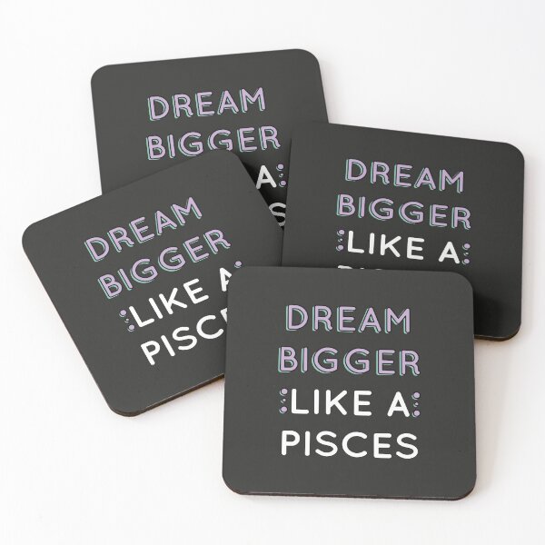 Item preview, Dream bigger like a Pisces designed and sold by Cat-designs.