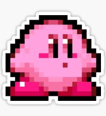 8-bit Kirby Sticker