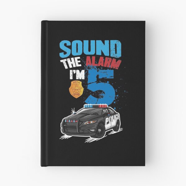 Item preview, Kids Police Car 5th Birthday Gift Boy - Sound The Alarm Im 5 designed and sold by Captain Mood.