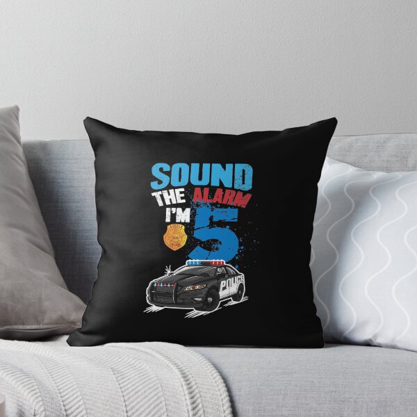 Item preview, Kids Police Car 5th Birthday Gift Boy - Sound The Alarm Im 5 designed and sold by Captain Mood.