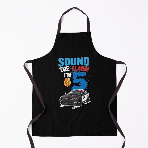 Item preview, Kids Police Car 5th Birthday Gift Boy - Sound The Alarm Im 5 designed and sold by Captain Mood.