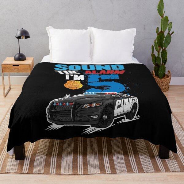 Item preview, Kids Police Car 5th Birthday Gift Boy - Sound The Alarm Im 5 designed and sold by Captain Mood.