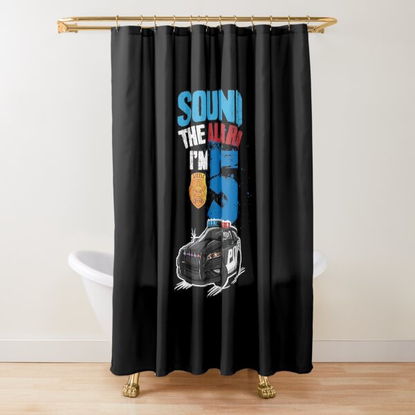 Item preview, Kids Police Car 5th Birthday Gift Boy - Sound The Alarm Im 5 designed and sold by Captain Mood.