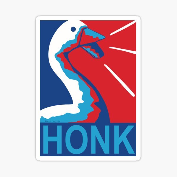 Honk Sticker