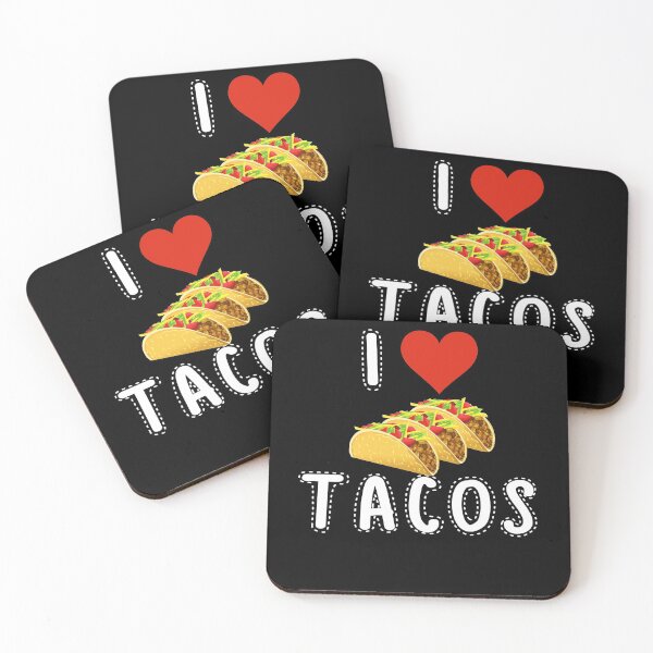 Item preview, I Love Tacos, Tacos Lovers Trendy, Funny Mexico Food Vintage Gifts   designed and sold by Simeon	 Dorelus.