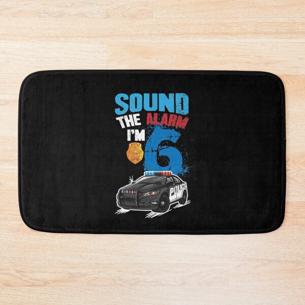 Item preview, Kids Police Car 6th Birthday Gift Boy - Sound The Alarm Im 6 designed and sold by Captain Mood.