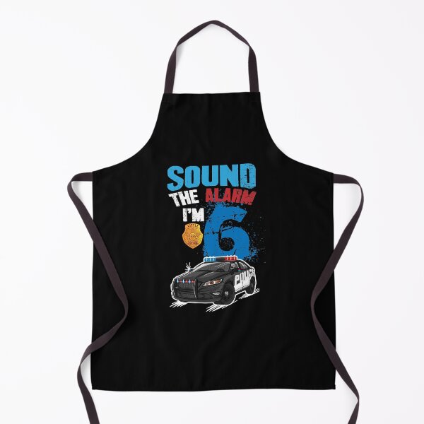 Item preview, Kids Police Car 6th Birthday Gift Boy - Sound The Alarm Im 6 designed and sold by Captain Mood.