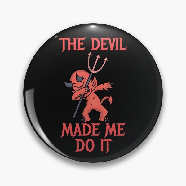 Item preview, Halloween The Devil Made Me Do It designed and sold by EstelleStar.