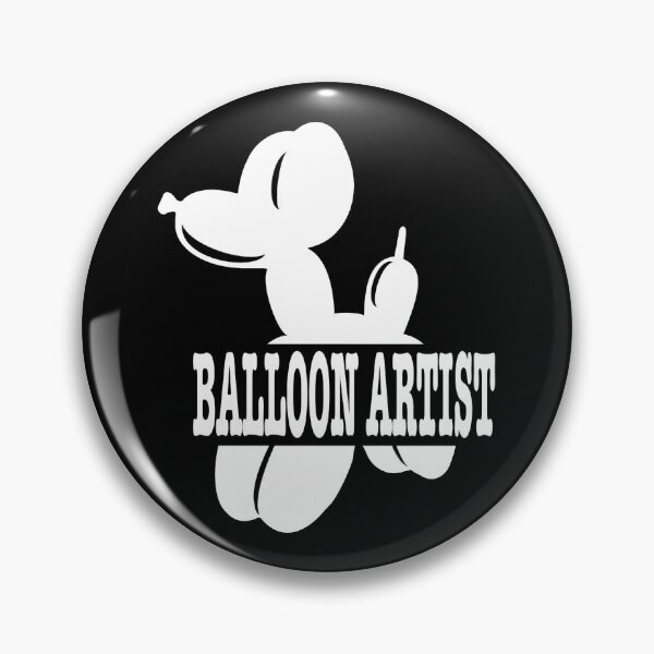 Item preview, BALLOON ARTIST (WHITE LOGO) designed and sold by jlomagic.
