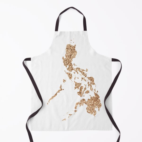 Item preview, Gold Glitter Philippine Island designed and sold by leenbernardo.