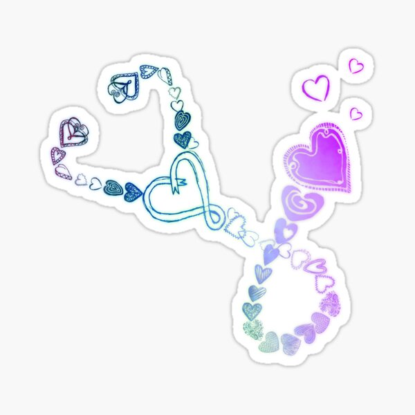 Item preview, Stethoscope - pastel UV spectrum designed and sold by IschemicNeuron.