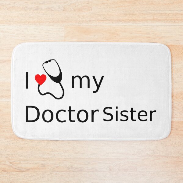 Item preview, I heart my doctor sister designed and sold by girlsgetgadgets.