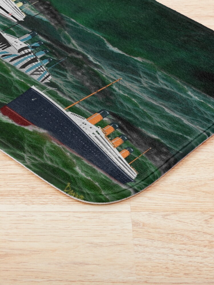 Alternate view of The 3 Giant Sisters Sailing Together Bath Mat