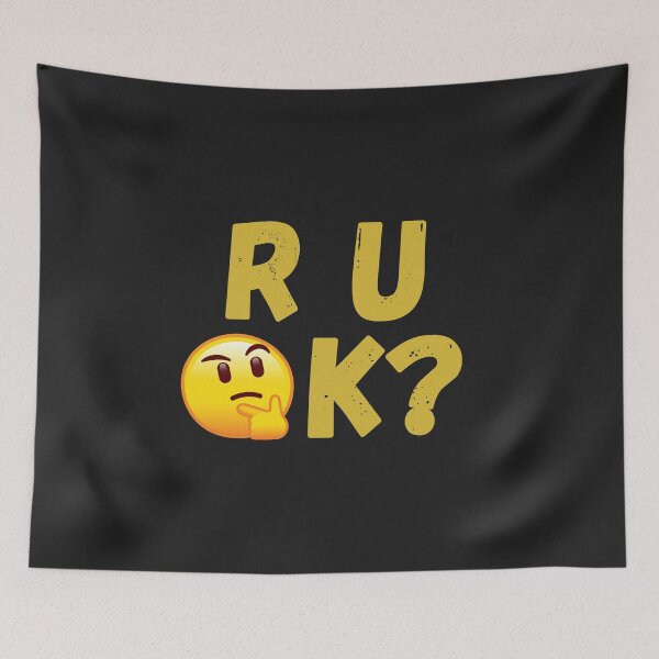 Item preview, R u Ok? designed and sold by MohitJain1109.