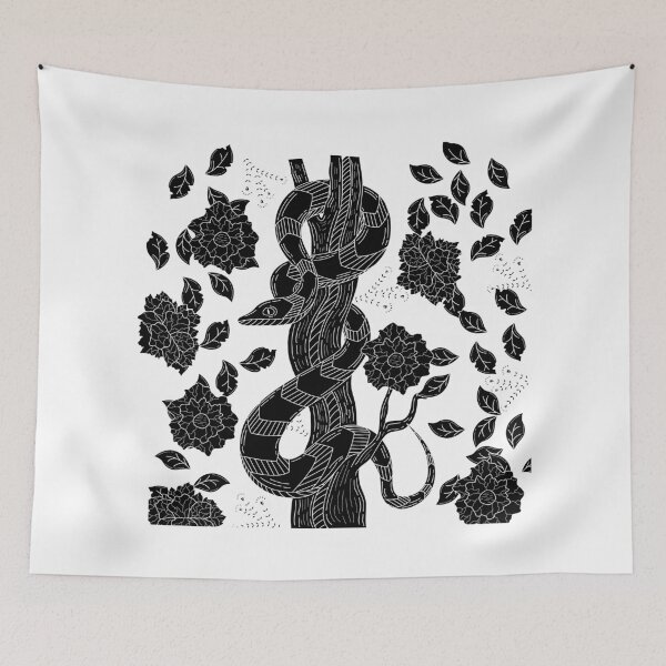 Item preview, Snake Rose designed and sold by razvigod.