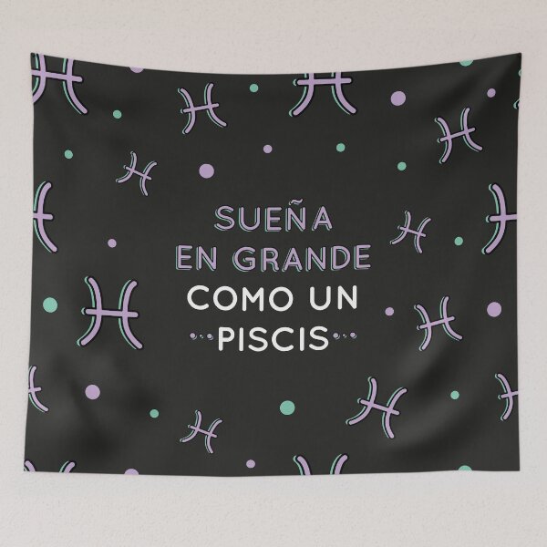Item preview, Dream bigger like a Pisces - Spanish designed and sold by Cat-designs.