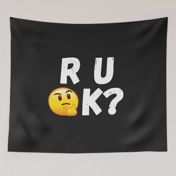 Item preview, R u Ok? designed and sold by MohitJain1109.