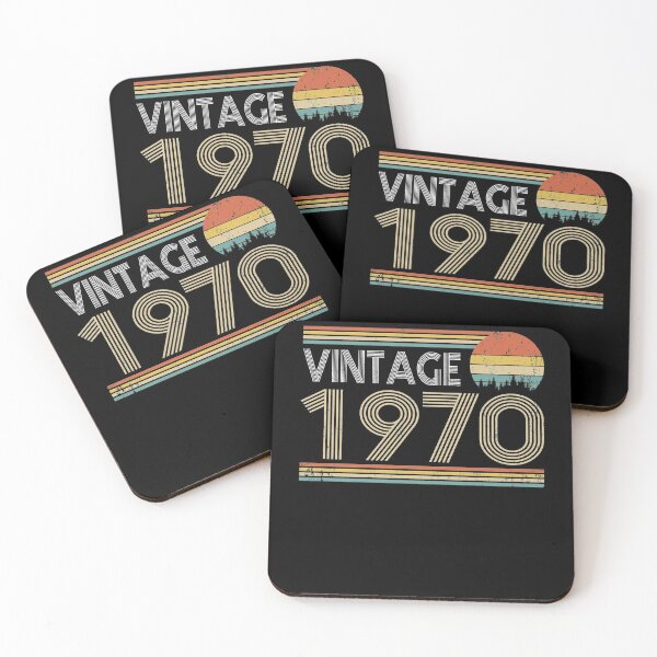 Item preview, 50th Birthday Gift Vintage 1970 for Men & Women Funny Quotes designed and sold by Simeon	 Dorelus.