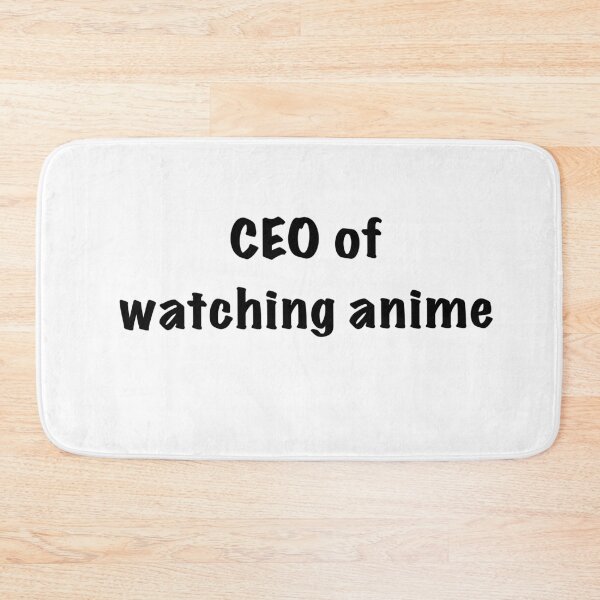 Item preview, CEO of watching anime designed and sold by Amy Hearts.