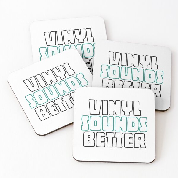 Item preview, vinyl sounds better designed and sold by Feel-GoodPrints.